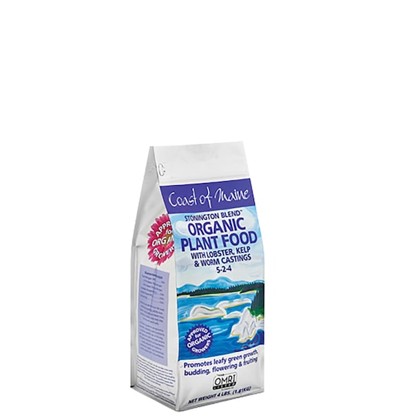 Coast Of Maine Stonington Blend Organic Granules All Purpose Plant Food 4 lb 1agLK4c - main
